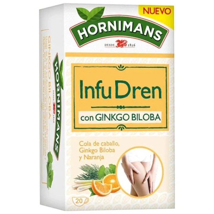 Infusión Dren con Ginkgo Biloba Hornimans · Pack 5 ca – P...