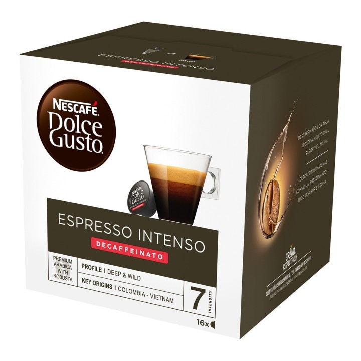 Espresso Intenso Descafeinado Dolce Gusto | 90 Cápsulas