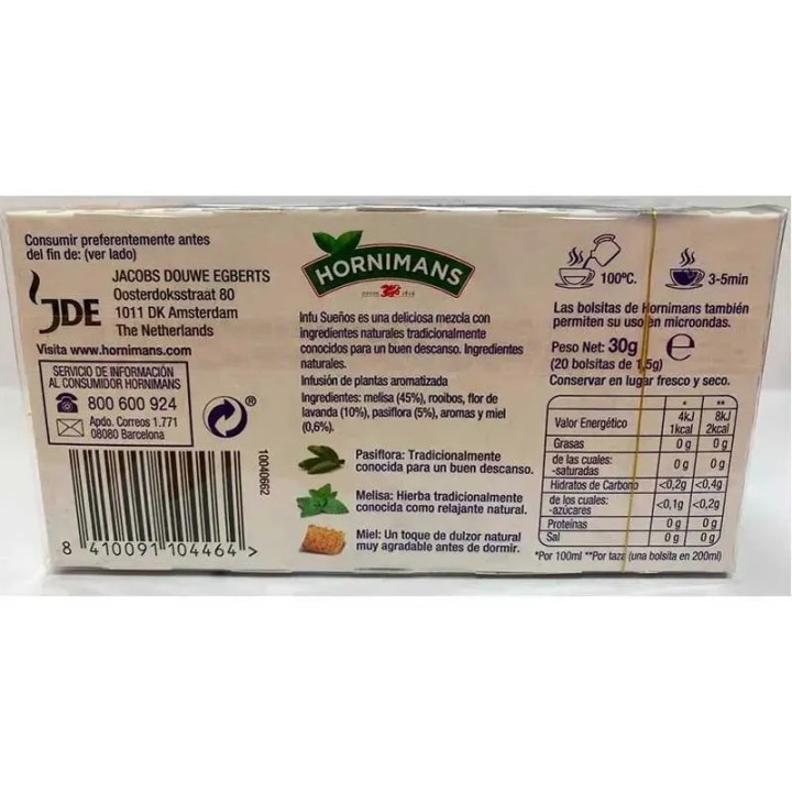 Infusión Infu Relax con Melisa Hornimans · Pack 5 caj – P...