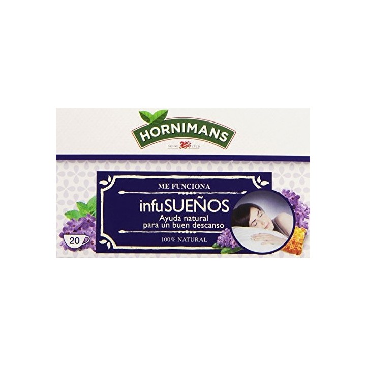 Infusión Infu sueños con pasiflora, 20 bolsitas HORNIM – ...