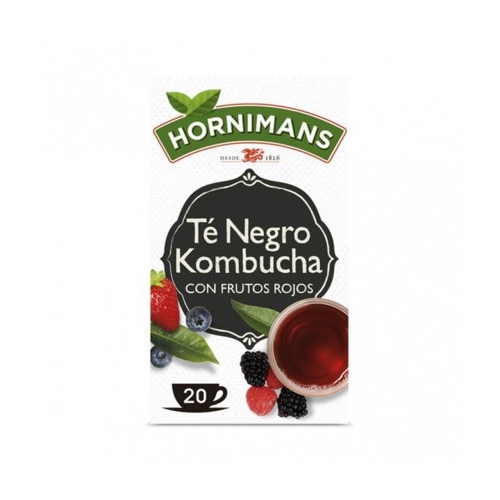 Infusión Té Negro Kombucha frutos rojos, Hornimans · P – ...