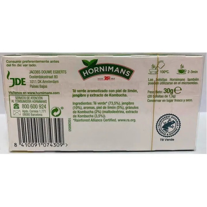 Infusión Slim con Té Matcha Hornimans · Pack 5 cajas – Pa...