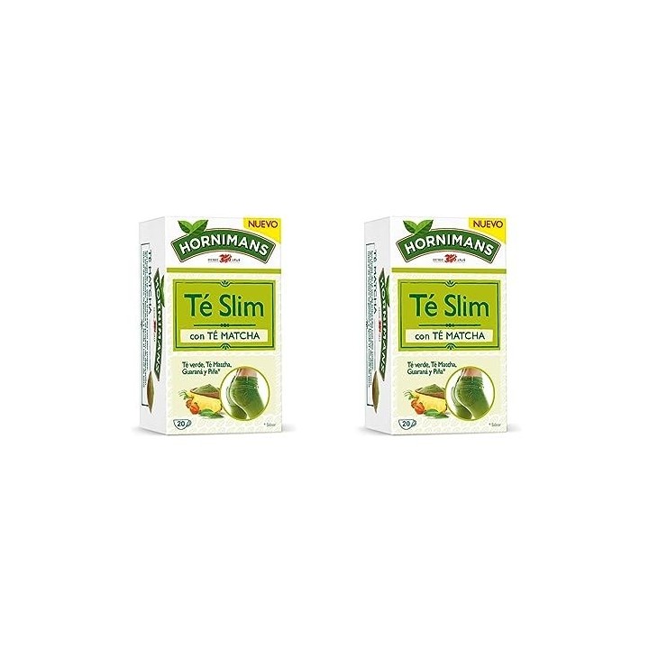 Infusión Slim con Té Matcha Hornimans · Pack 5 cajas – Pa...