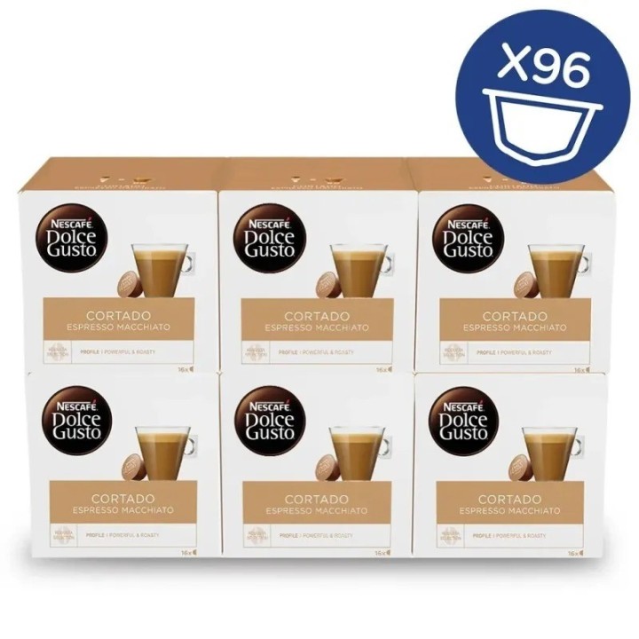 Café Cortado 96 cápsulas Dolce Gusto®