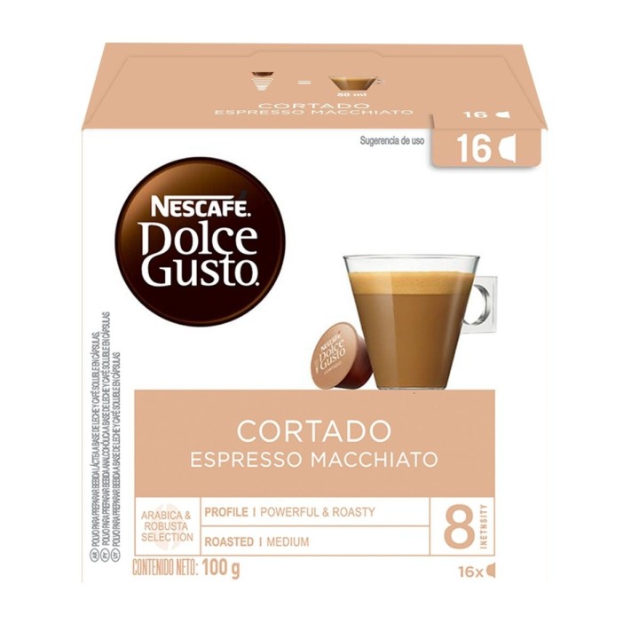 Café Cortado 96 cápsulas Dolce Gusto®