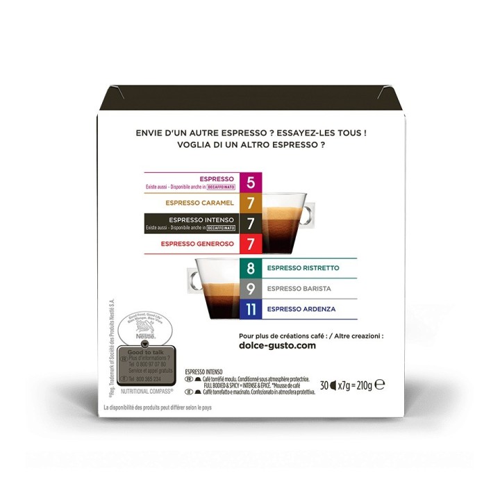 Espresso Intenso 96 cápsulas Dolce Gusto®