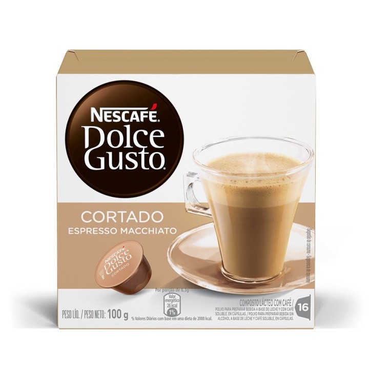 Descafeinado Café Cortado 96 cápsulas Dolce Gusto®