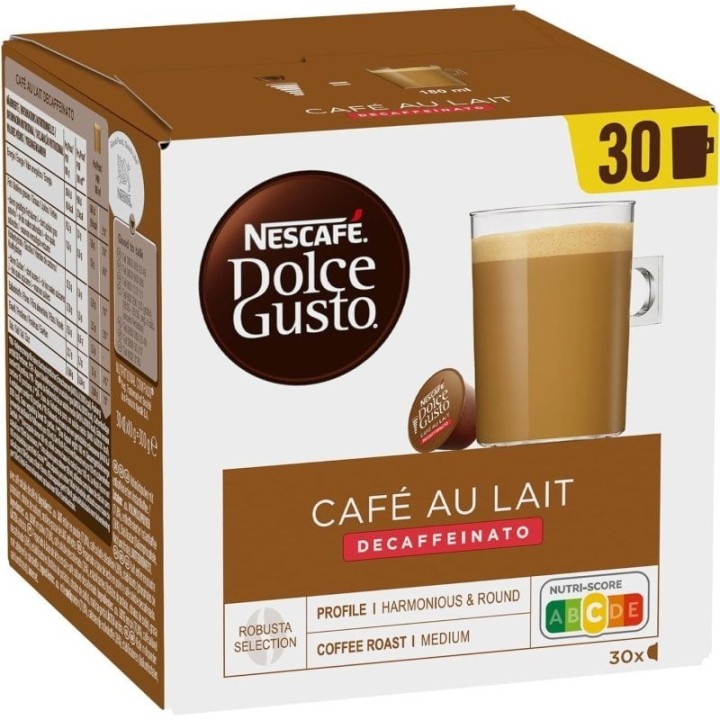 Descafeinado Café con Leche 96 cápsulas Dolce Gusto®