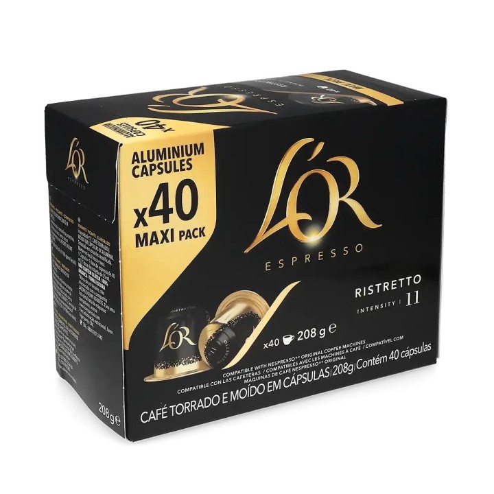 Ristretto L'OR 80 Cápsulas Nespresso®