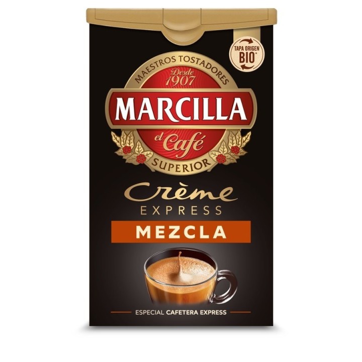 Pack de 5 Café molido Creme Express Mezcla 250g Marcill