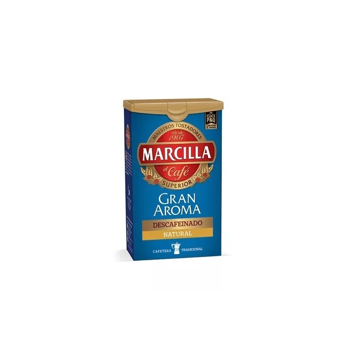 Pack de 5 Marcilla molido Gran Aroma descafeinado natur