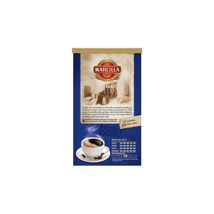 Pack de 5 Marcilla molido Gran Aroma descafeinado natur