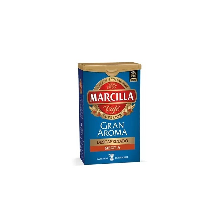Pack de 5 Marcilla molido Gran Aroma descafeinado mezcl