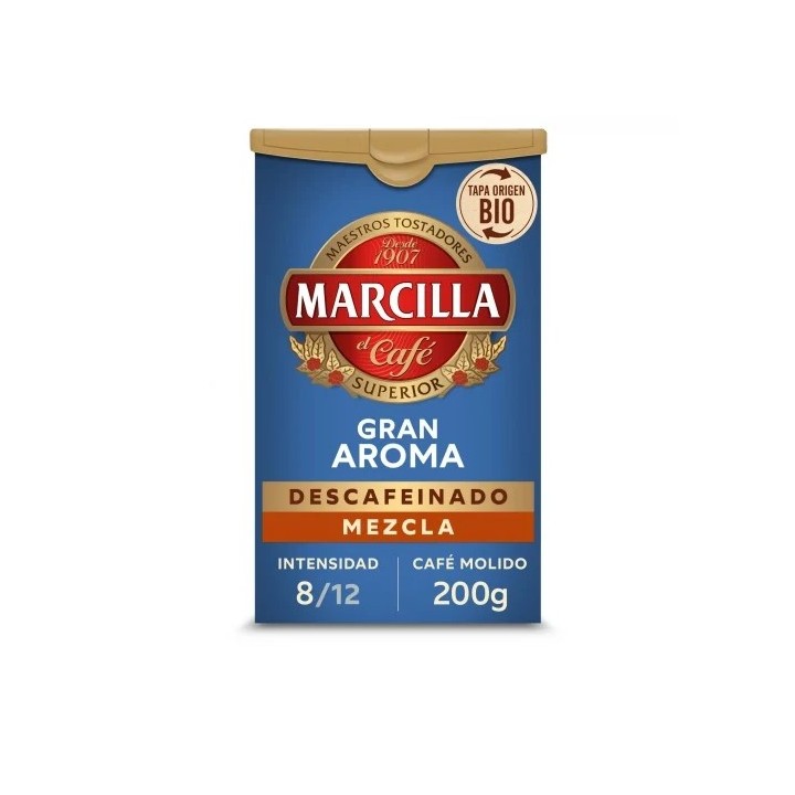 Pack de 5 Marcilla molido Gran Aroma descafeinado mezcl