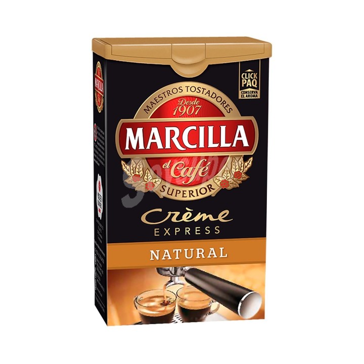 Pack de 5 Marcilla Café molido Creme Express Natural 25