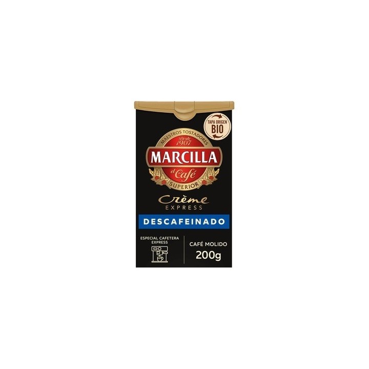 Pack de 5 Marcilla molido Creme Express descafeinado me