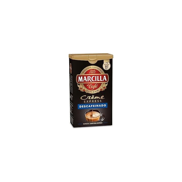 Pack de 5 Marcilla molido Creme Express descafeinado me