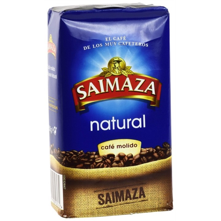 Pack de 5 Saimaza Natural café molido , 250 gramos