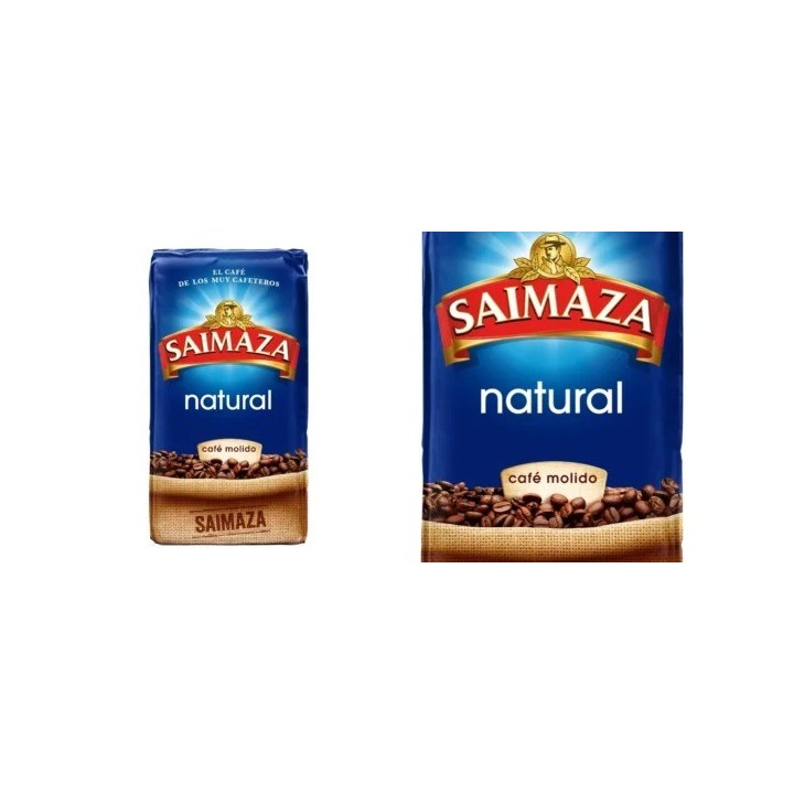 Pack de 5 Saimaza Natural café molido , 250 gramos