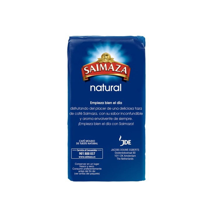 Pack de 5 Saimaza Natural café molido , 250 gramos