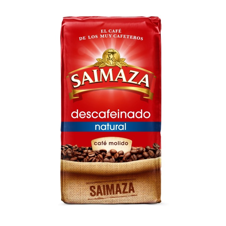 Pack de 5 Saimaza descafeinado Natural 250 gramos café