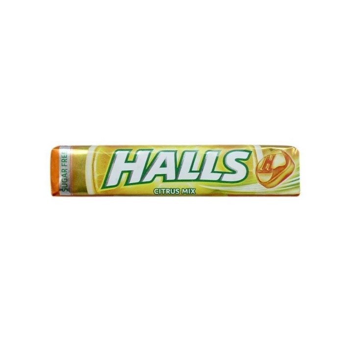 Caja de caramelos Halls Citrus Mix 20 sticks de 32 gram