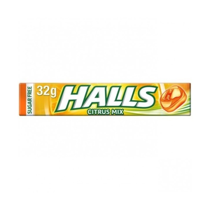 Caja de caramelos Halls Citrus Mix 20 sticks de 32 gram