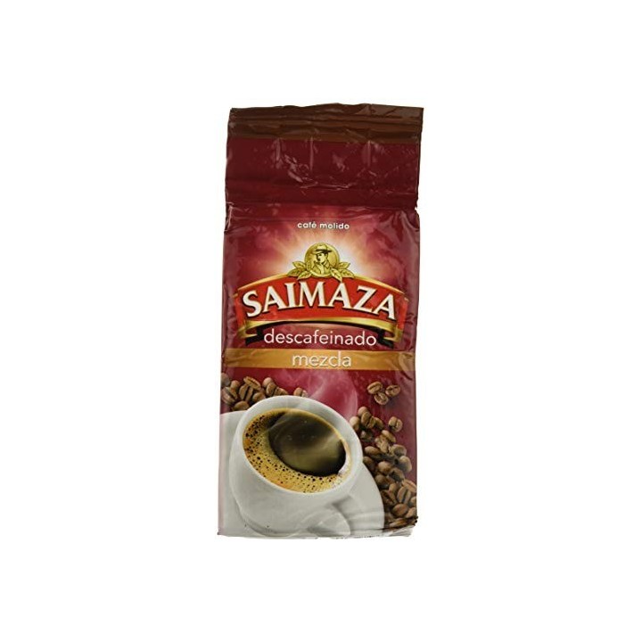 Pack de 5 Saimaza descafeinado mezcla 250g café molido