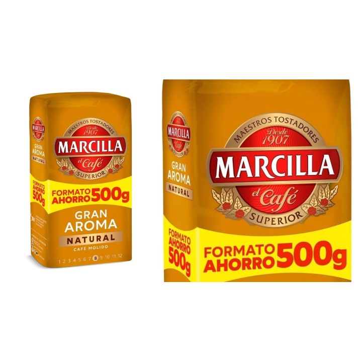 Pack de 3 Marcilla molido Gran Aroma Natural, Formato A