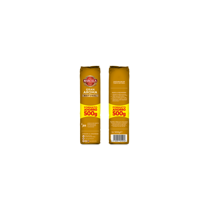 Pack de 3 Marcilla molido Gran Aroma Natural, Formato A