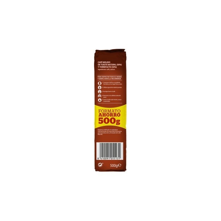 Pack de 3 Marcilla molido Gran Aroma Mezcla 50/50 Forma