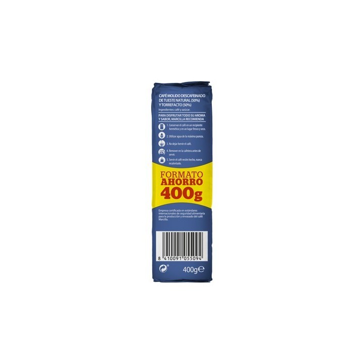Pack de 3 Marcilla molido Gran Aroma Descafeinado Mezcl