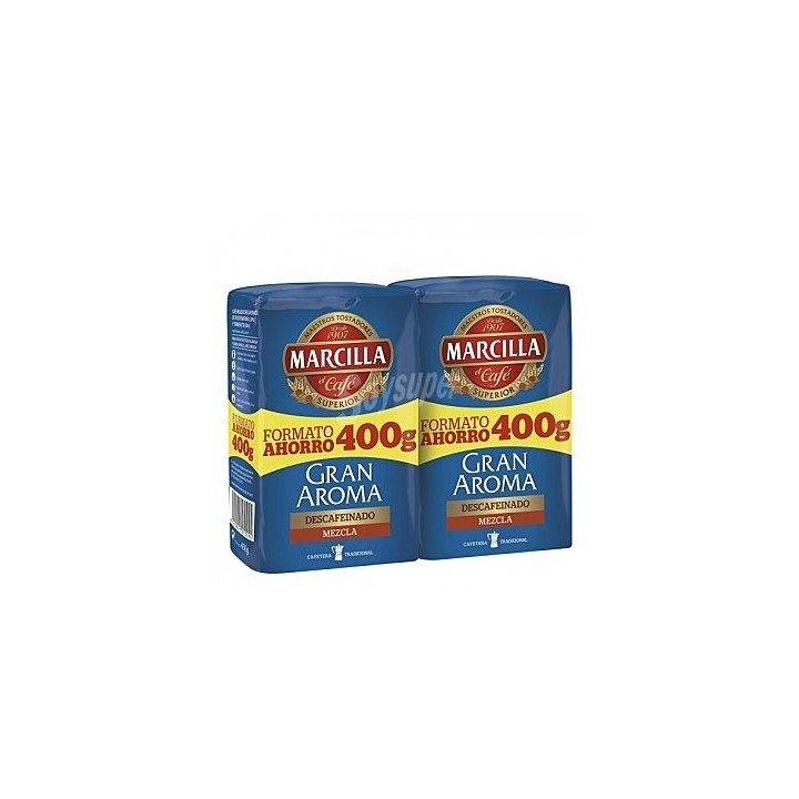 Pack de 3 Marcilla molido Gran Aroma Descafeinado Mezcl