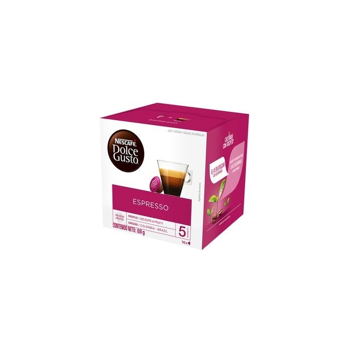 Café Espresso 6 cajas de 16 cápsulas Dolce Gusto®