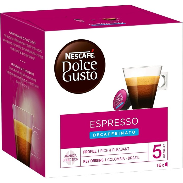 Descafeinado Espresso 6 cajas Dolce Gusto®