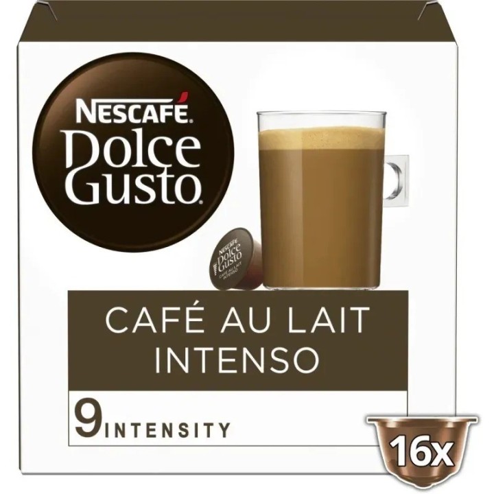 Café con Leche Intenso 6 cajas 16 cápsulas Dolce Gusto®