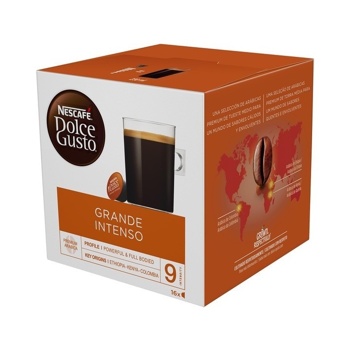 Café Grande Intenso 6 cajas de 16 cápsulas Dolce Gusto®