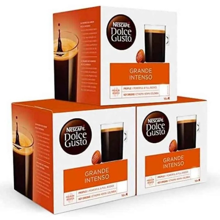 Café Grande Intenso 6 cajas de 16 cápsulas Dolce Gusto®