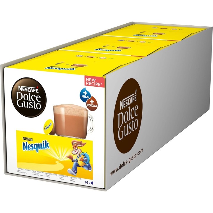 Nesquik 6 cajas de 16 cápsulas Dolce Gusto®
