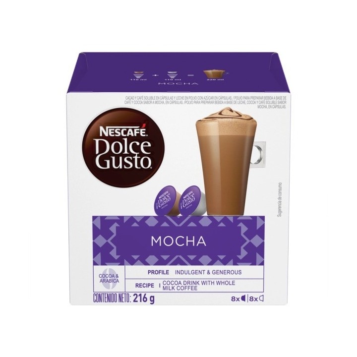 Café Mocha 8 cápsulas Dolce Gusto®