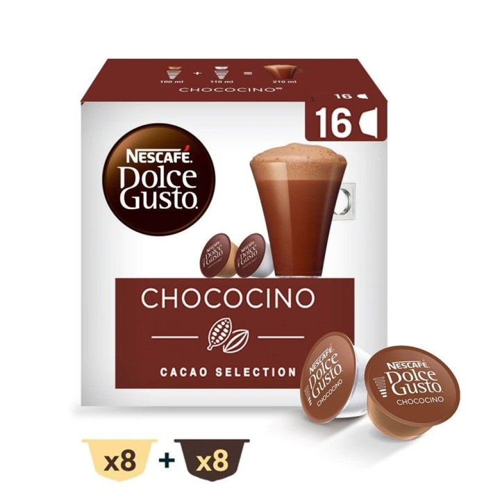 Chococino 6 cajas de 16 cápsulas Dolce Gusto®