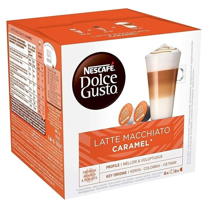Latte Macchiato Caramel 6 caja Dolce Gusto®
