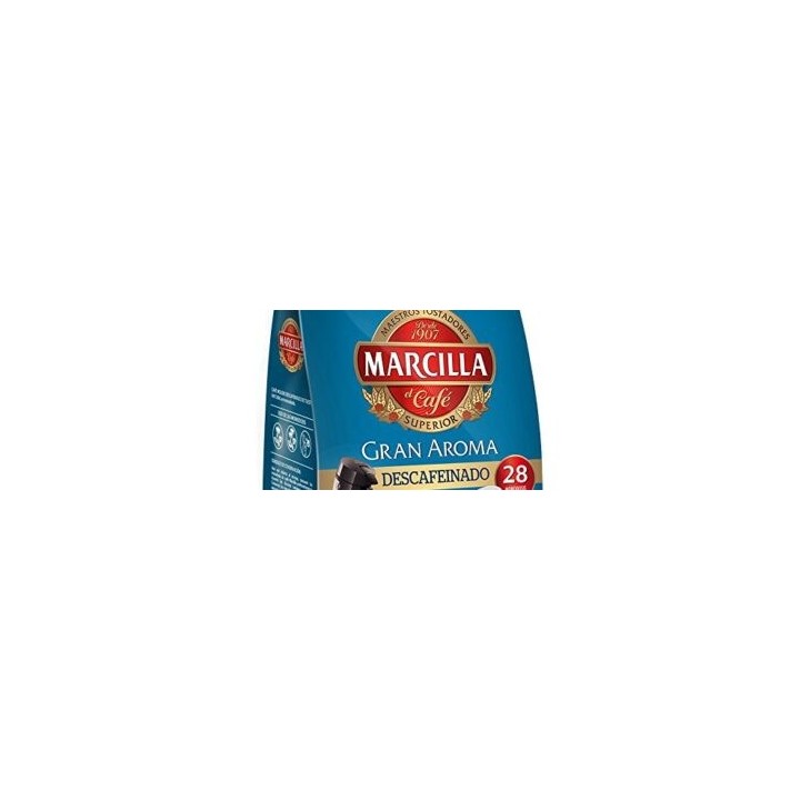 5 Unidades de Café DESCAFEINADO Marcilla, 28 monodosis