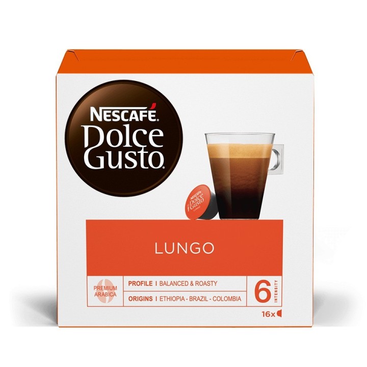 Lungo 16 cápsulas Dolce Gusto®