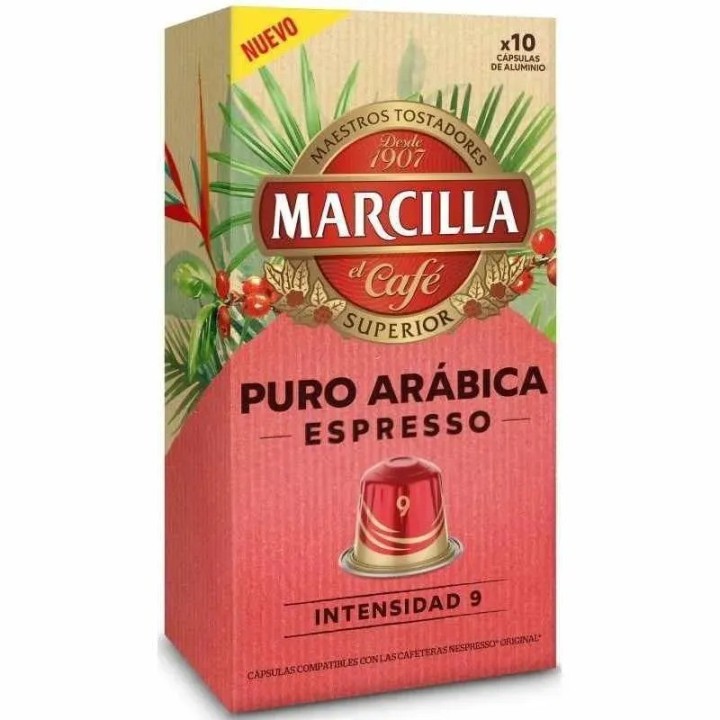 Marcilla Puro Arábica Espresso 100 cápsulas Nespresso®