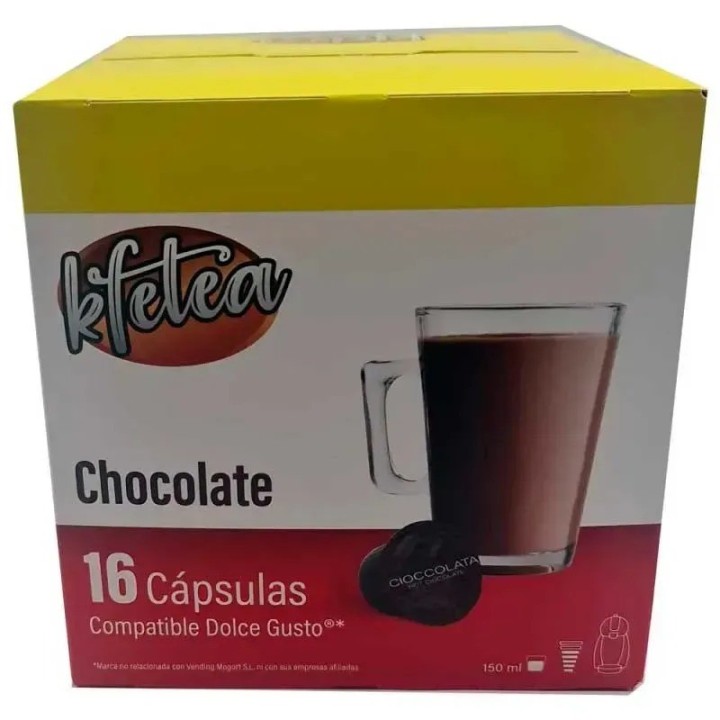 Chocolate Kfetea 3 cajas de 16 Dolce Gusto®