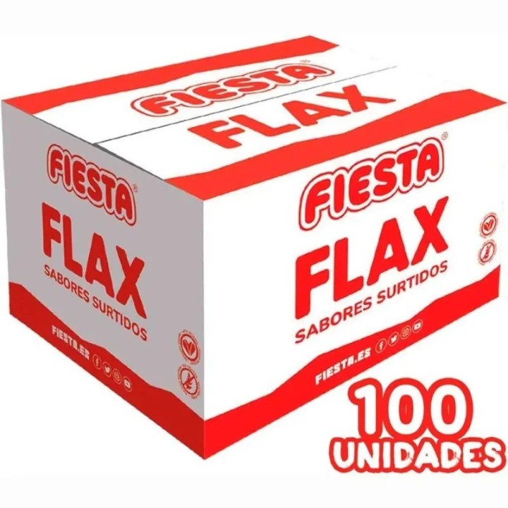 100 unidades Flax Surtido Fiesta Congelable 70 ml