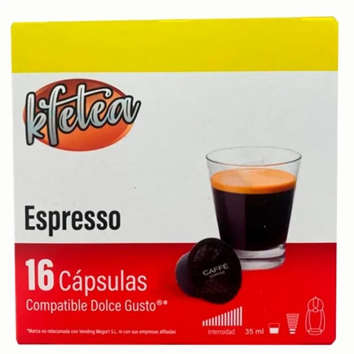 Espresso Kfetea 6 cajas de 16 Dolce Gusto®