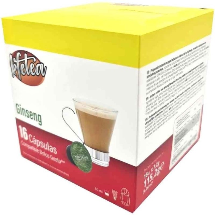 Ginseng Kfetea 6 cajas de 16 c Dolce Gusto®