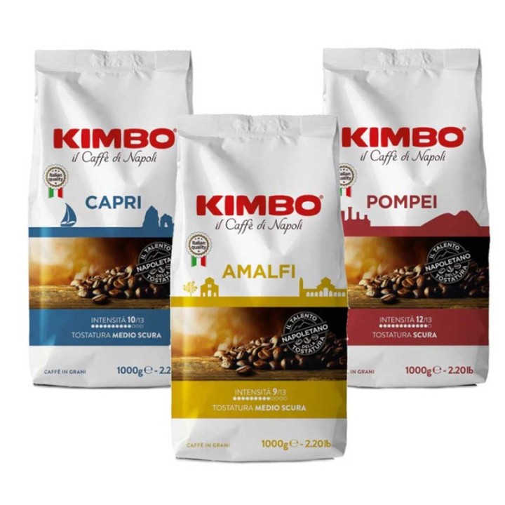 Kimbo Pompei el café Napolitan – Café en Grano